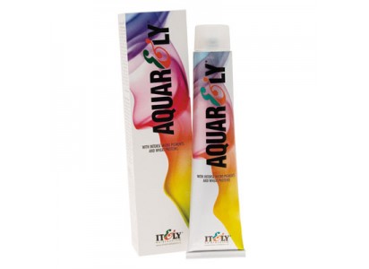 6CL Farba do włosów Itely AQUARELY Ciemny Blond Herbata